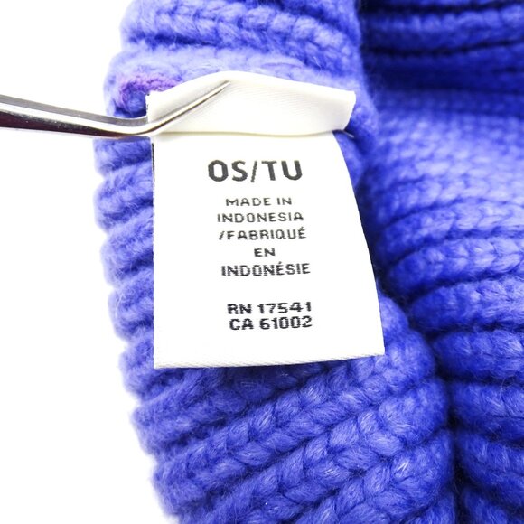 UGG Chunky Ribbed Beanie in Lupine Color - Picture 6 of 7